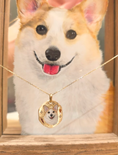 Load image into Gallery viewer, Personalized Photo and Birthstone Pet ID Tag - Engravable Pet Loss Jewelry - Stainless Steel Pet Keepsake Pendant