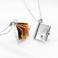 Load image into Gallery viewer, Personalized Book Necklace
