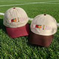 Load image into Gallery viewer, Embroidered Indiana Hoosiers Vintage Style Trucker Hat, Dyed Cap