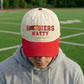 Load image into Gallery viewer, Embroidered Indiana Hoosiers Vintage Style Trucker Hat, Dyed Cap