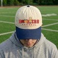 Load image into Gallery viewer, Embroidered Indiana Hoosiers Vintage Style Trucker Hat, Dyed Cap