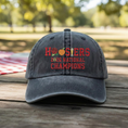 Load image into Gallery viewer, Embroidered Indiana Hoosiers Vintage Style Trucker Hat, Dyed Cap