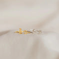 Load image into Gallery viewer, Personalized Pet Silhouette Ring with Engraved Text