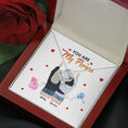 Load image into Gallery viewer, You Are My Person Necklace With Personalized Message Card (9 Necklace Designs) - Name, Skin, Hair, State, Quote can be customized