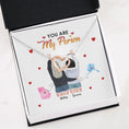 Load image into Gallery viewer, You Are My Person Necklace With Personalized Message Card (9 Necklace Designs) - Name, Skin, Hair, State, Quote can be customized