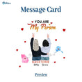 Load image into Gallery viewer, You Are My Person Necklace With Personalized Message Card (9 Necklace Designs) - Name, Skin, Hair, State, Quote can be customized