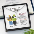 Load image into Gallery viewer, You Are Always Be My Person Necklace With Personalized Message Card (9 Necklace Designs) - Name, Skin, Hair, Clothes, Drink, Quote can be customized