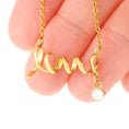Load image into Gallery viewer, We'll Be The Old Ladies With Personalized Message Card (9 Necklace Designs) - Name, Quote and Background can be customized