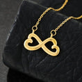 Load image into Gallery viewer, We'll Be The Old Ladies With Personalized Message Card (9 Necklace Designs) - Name, Quote and Background can be customized