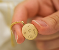Load image into Gallery viewer, Personalized Photo and Birthstone Pet ID Tag - Engravable Pet Loss Jewelry - Stainless Steel Pet Keepsake Pendant
