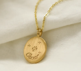 Load image into Gallery viewer, Personalized Photo and Birthstone Pet ID Tag - Engravable Pet Loss Jewelry - Stainless Steel Pet Keepsake Pendant
