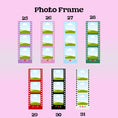 Load image into Gallery viewer, Personalized Photo Strip Christmas Keychain Ornament