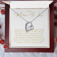Load image into Gallery viewer, To My Mother In Law Interlocking Hearts Necklace