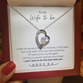 Load image into Gallery viewer, To My Wife To Be Forever Love Necklace