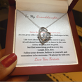 Load image into Gallery viewer, To My Granddaughter Forever Love Necklace