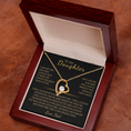 Load image into Gallery viewer, To My Daughter Forever Love Necklace