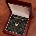 Load image into Gallery viewer, To My Beautiful Daughter Forever Love Necklace