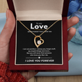Load image into Gallery viewer, To My Love Forever Love Necklace