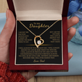 Load image into Gallery viewer, To My Daughter Forever Love Necklace