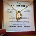 Load image into Gallery viewer, To My Future Wife Forever Love Necklace