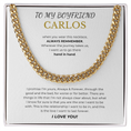 Load image into Gallery viewer, To My Boyfriend Cuban Link Chain
