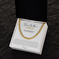 Load image into Gallery viewer, Personalized Promise Necklace Cuban Link Chain