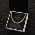 Load image into Gallery viewer, To My Boyfriend Cuban Link Chain