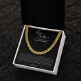 Load image into Gallery viewer, Promise Necklace Cuban Link Chain
