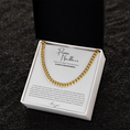 Load image into Gallery viewer, Promise Necklace Cuban Link Chain