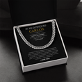 Load image into Gallery viewer, To My Boyfriend Cuban Link Chain
