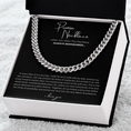 Load image into Gallery viewer, Promise Necklace Cuban Link Chain