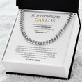 Load image into Gallery viewer, To My Boyfriend Cuban Link Chain