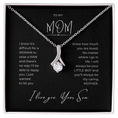Load image into Gallery viewer, To My Mom Interlocking Hearts Necklace