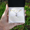 Load image into Gallery viewer, Mom & Daughter Interlocking Hearts Necklace