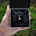 Load image into Gallery viewer, To My Mom Interlocking Hearts Necklace