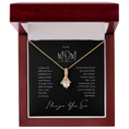 Load image into Gallery viewer, To My Mom Interlocking Hearts Necklace