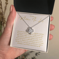 Load image into Gallery viewer, To My Mother In Law Wife Interlocking Hearts Necklace