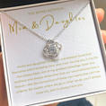 Load image into Gallery viewer, Mom & Daughter Interlocking Hearts Necklace