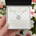 Load image into Gallery viewer, Mom & Daughter Interlocking Hearts Necklace