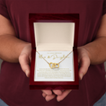 Load image into Gallery viewer, Mom & Daughter Interlocking Hearts Necklace