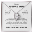 Load image into Gallery viewer, To My Future Wife Forever Love Necklace