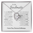 Load image into Gallery viewer, To My Soulmate Forever Love Necklace