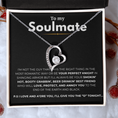 Load image into Gallery viewer, To My Soulmate Forever Love Necklace