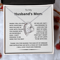 Load image into Gallery viewer, To My Husband's Mom Forever Love Necklace