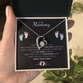Load image into Gallery viewer, To My Mommy Forever Love Necklace