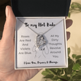 Load image into Gallery viewer, To My Hot Babe Forever Love Necklace