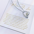 Load image into Gallery viewer, To My Mother In Law Interlocking Hearts Necklace