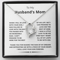 Load image into Gallery viewer, To My Husband's Mom Forever Love Necklace