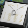 Load image into Gallery viewer, To My Mother In Law Interlocking Hearts Necklace