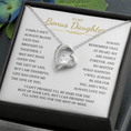 Load image into Gallery viewer, To My Bonus Daughter Forever Love Necklace